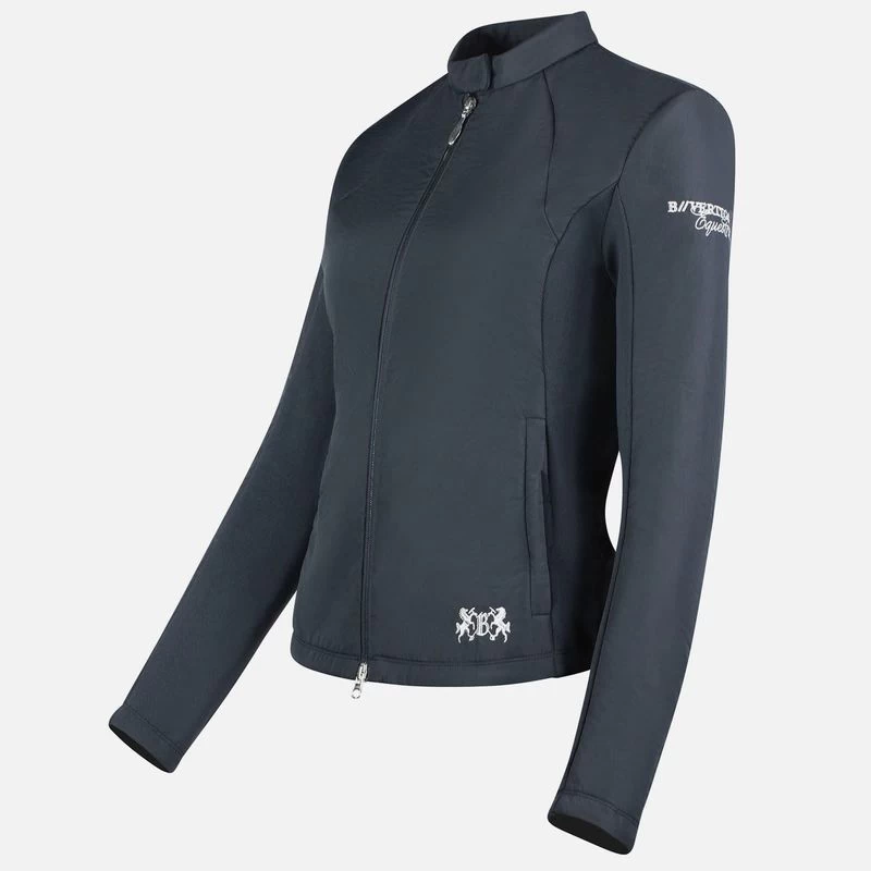 B Vertigo Women's Bethany Training Jacket - Dark Navy 4 B Vertigo Women's Bethany Training Jacket - Dark Navy - Image 2