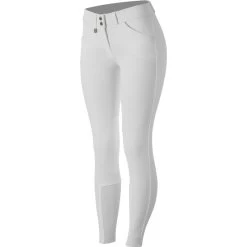 Horze Women's Grand Prix Knee Patch Breeches - White -Horse Supplies Store 383817 800 800