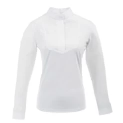Ovation Women's Long Sleeve Elegance Show Shirt - White