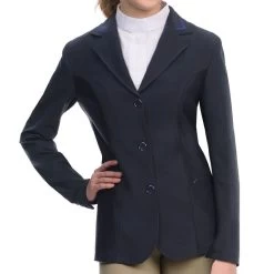 Ovation Women's Elegance Hybrid Show Coat - Navy