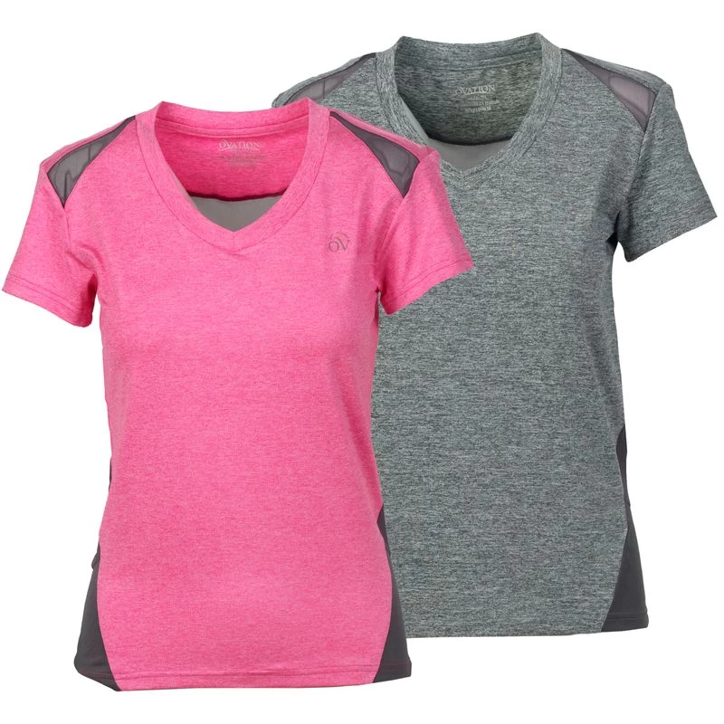 Ovation Women's Encke Sports Top - Pink 5 Ovation Women's Encke Sports Top - Pink - Image 3