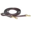 Nunn Finer Leather Draw Reins W/Snaps - Havana 1 Nunn Finer Leather Draw Reins W/Snaps - Havana -Horse Supplies Store 401750 800 800