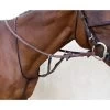 Nunn Finer Running Martingale With Elastic - Black/Zinc 2 Nunn Finer Running Martingale With Elastic - Black/Zinc -Horse Supplies Store 402831 800 800