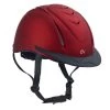 Ovation Metallic Schooler Helmet - Red -Horse Supplies Store 437325 800 800