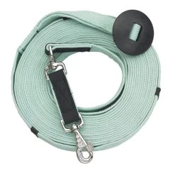 Centaur Cotton Web 35ft Lunge W/Donut - Ice Green