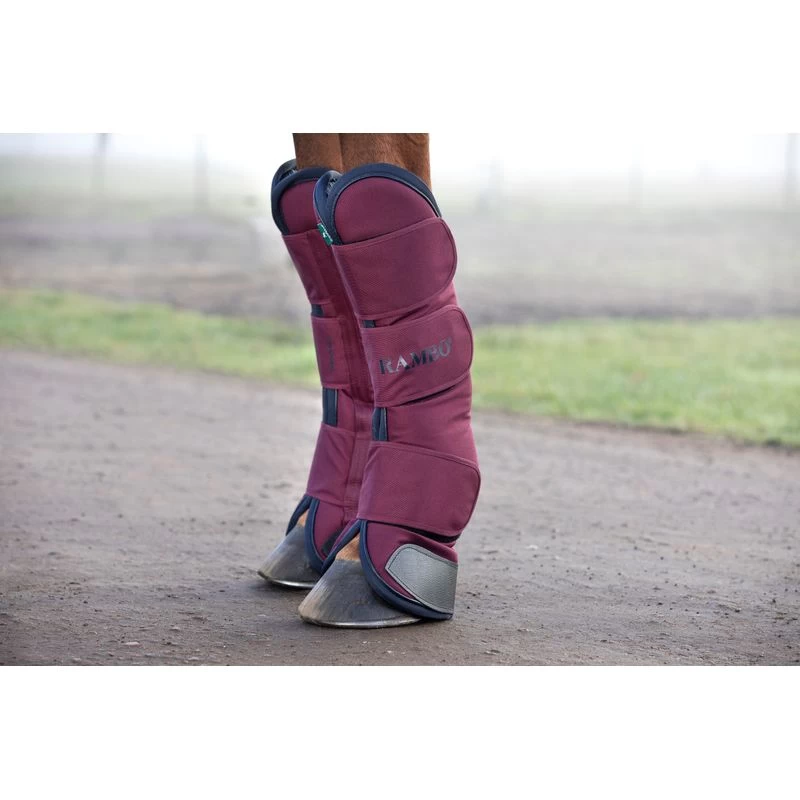 Rambo Travel Boots - Burgundy/Burgundy/Teal/Navy 3 Rambo Travel Boots - Burgundy/Burgundy/Teal/Navy