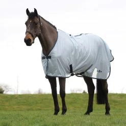 Saxon Mesh Standard Neck - Light Blue/Claret/Dark Blue