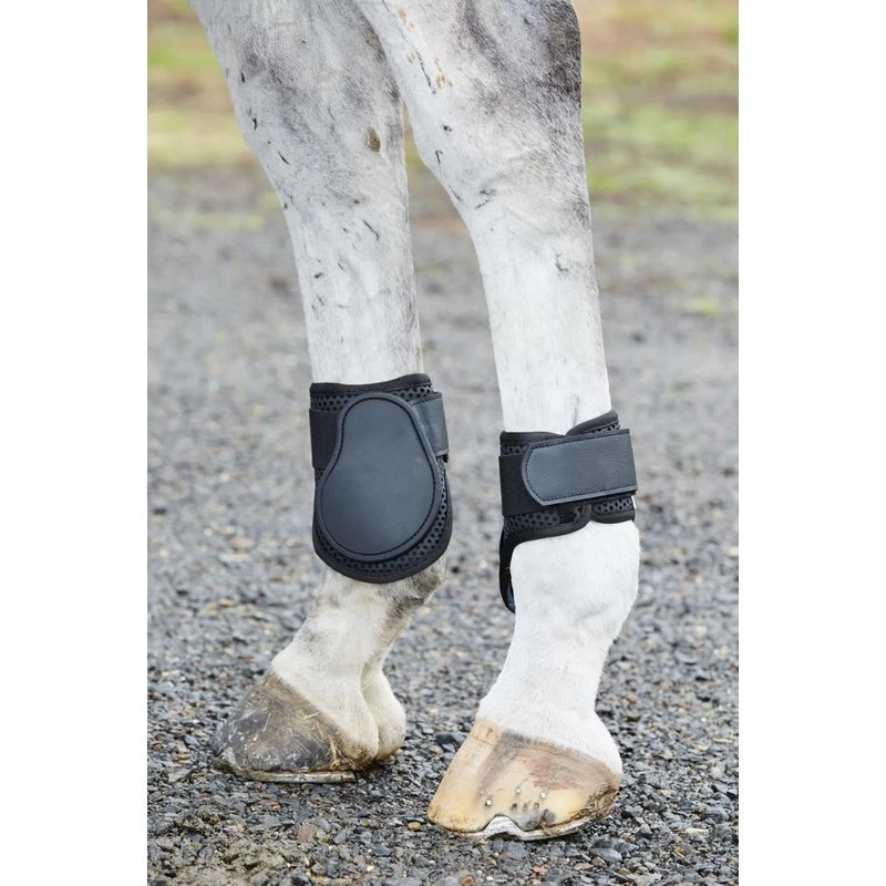 Weatherbeeta Lite Fetlock Boots - Black 11 Weatherbeeta Lite Fetlock Boots - Black - Image 9
