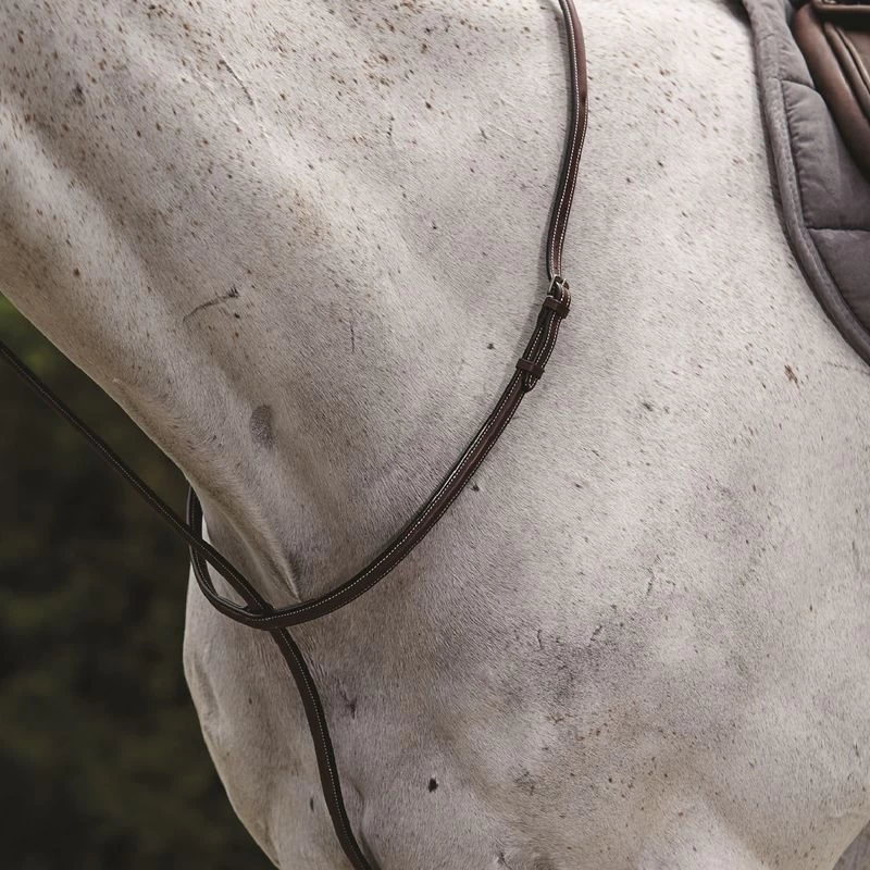 Collegiate Raised Standing Martingale II - Brown 3 Collegiate Raised Standing Martingale II - Brown