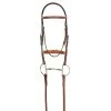 Aramas Fancy Raised Bridle W/Fancy Laced Reins - Chocolate