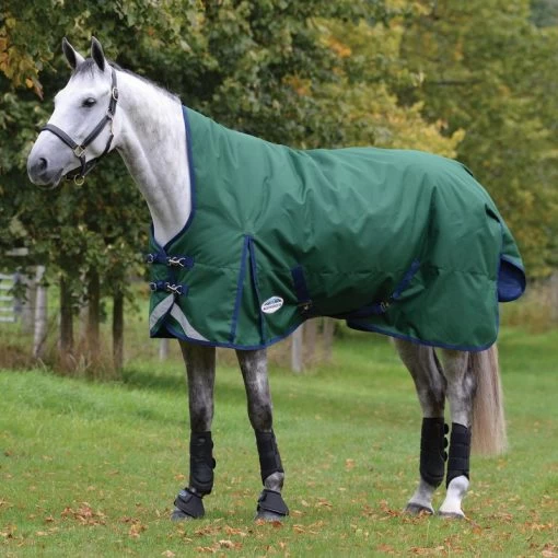 Weatherbeeta Comfitec Plus Dynamic II High Neck Lite - Hunter/Navy 8 Weatherbeeta Comfitec Plus Dynamic II High Neck Lite - Hunter/Navy -Horse Supplies Store 447693 800 800