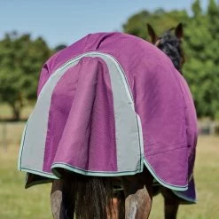 Weatherbeeta Comfitec Premier Freedom Pony Standard Neck Lite - Purple/Navy/Mint -Horse Supplies Store 448602 800 800