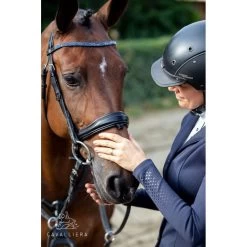 Cavalliera Women's Superior Show Jacket - Navy Blue -Horse Supplies Store 455607 800 800