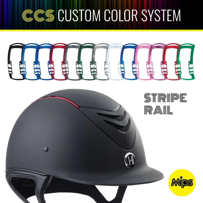 One K CCS Vent Stripe Rail - Black Matte 4 One K CCS Vent Stripe Rail - Black Matte - Image 2
