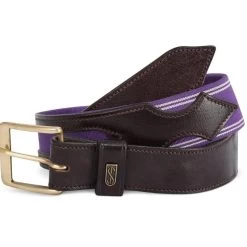 Tredstep Flex Belt - Havana Brown/Violet