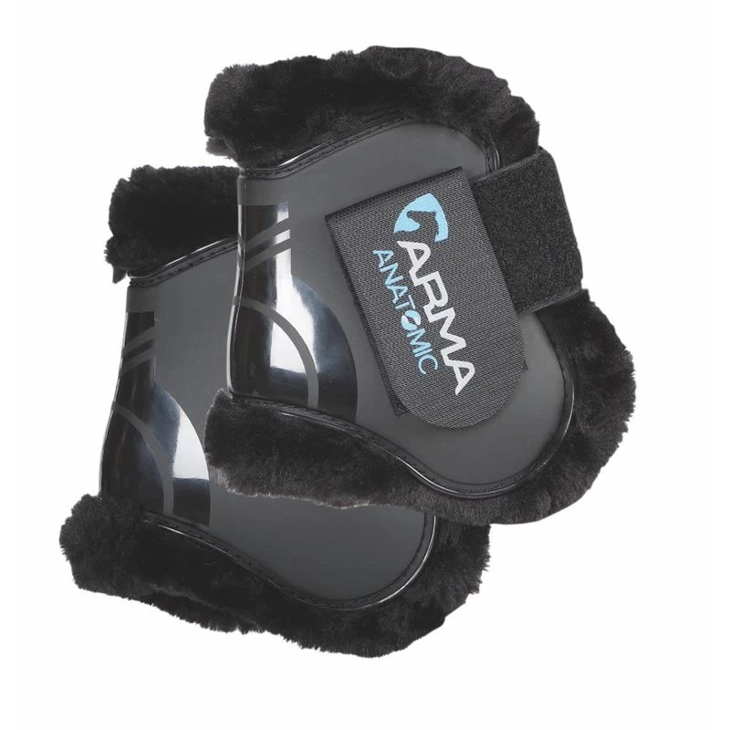 Shires ARMA SupaFleece Fetlock Boots - Black 3 Shires ARMA SupaFleece Fetlock Boots - Black