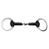 Korsteel Soft Rubber Jointed Eggbutt Snaffle Bit