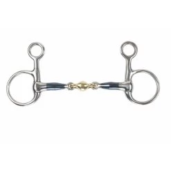 Shires Blue Sweet Iron Hanging Cheek Bit W/Lozenge
