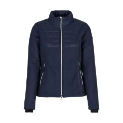 Horze Women's Maeve Softshell Hybrid Jacket - Dress Dark Blue -Horse Supplies Store 475142 800 800