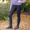 Irideon Women's Thermasoft Full Seat Breeches - Charcoal -Horse Supplies Store 482344 800 800