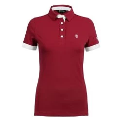 Tredstep Women's Performance Polo - Chilli Pepper