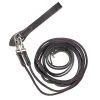 Horze Sparta Nylon/Leather Draw Reins - Dark Brown -Horse Supplies Store 505429 800 800
