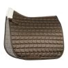 Horze Houston Fleece Wither Dressage Saddle Pad - Bison Dark Brown -Horse Supplies Store 533239 800 800