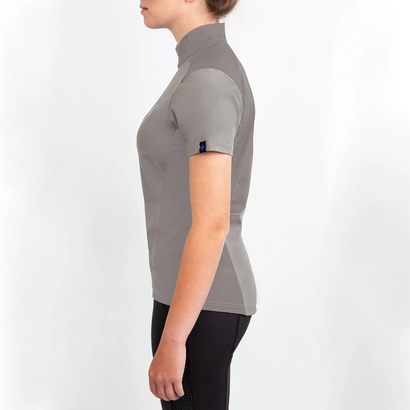 Irideon Women's Luna Coolstretch Short Sleeve Jersey - Dove Grey 6 Irideon Women's Luna Coolstretch Short Sleeve Jersey - Dove Grey - Image 4