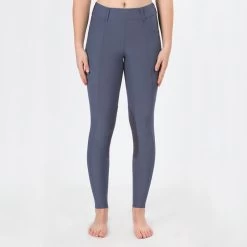 Irideon Women's Issential Cargo Knee Patch Tights - Bluestone