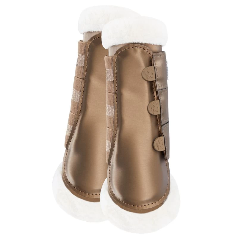 B Vertigo Drew Fleece Lined Brushing Boots - Cub Brown 3 B Vertigo Drew Fleece Lined Brushing Boots - Cub Brown