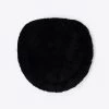 Horze Narvik Faux-Fur Breastplate Pad - Black -Horse Supplies Store 548805 800 800