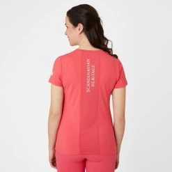 Horze Women's Lily Technical T-Shirt - Rouge Red 9 Horze Women's Lily Technical T-Shirt - Rouge Red -Horse Supplies Store 548926 800 800