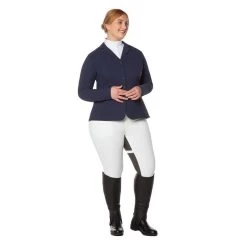 Kerrits Women's Stretch Competitor Koat 4 Snap - Navy 10 Kerrits Women's Stretch Competitor Koat 4 Snap - Navy -Horse Supplies Store 567400 800 800