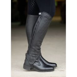 Kerrits Griptek Half Chap 2.0 Regular - Black -Horse Supplies Store 569215 800 800