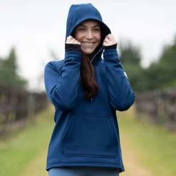 Irideon Women's Fjord Fleece Hoodie - Macaw -Horse Supplies Store 573240 800 800