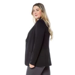 EQL Women's Ponte Blazer - Black -Horse Supplies Store 582573 800 800