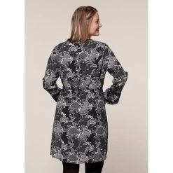 EQL Women's Ecovero Boheme Tunic Dress - Black Patchwork Paisley -Horse Supplies Store 582615 800 800