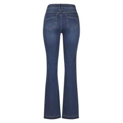EQL Women's In Motion Bootcut Jean W/Raw Hem - Midnight Wash 12 EQL Women's In Motion Bootcut Jean W/Raw Hem - Midnight Wash -Horse Supplies Store 584674 800 800