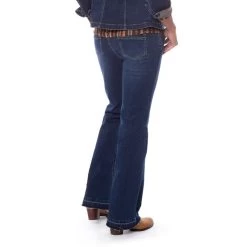 EQL Women's In Motion Bootcut Jean W/Raw Hem - Midnight Wash 14 EQL Women's In Motion Bootcut Jean W/Raw Hem - Midnight Wash -Horse Supplies Store 584676 800 800