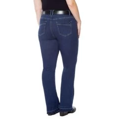 EQL Women's In Motion Bootcut Jean W/Raw Hem - Midnight Wash 16 EQL Women's In Motion Bootcut Jean W/Raw Hem - Midnight Wash -Horse Supplies Store 584678 800 800