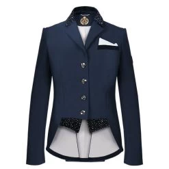 Fair Play Women's Bea Dressage Show Jacket - Navy