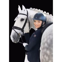 Fair Play Women's Bea Dressage Show Jacket - Navy -Horse Supplies Store 593567 800 800
