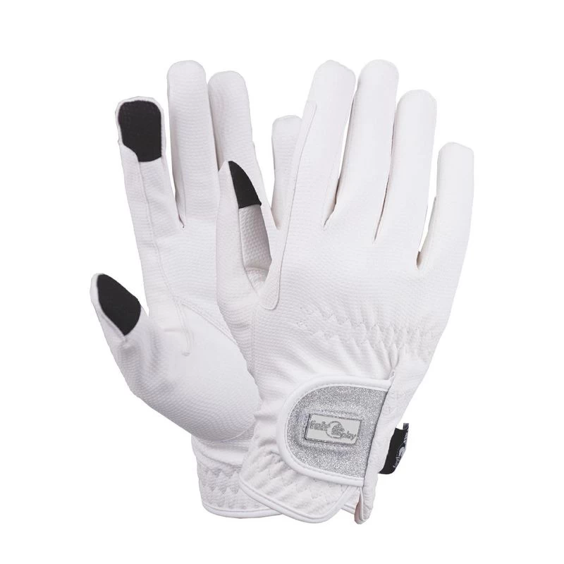 Fair Play Kids' Glam Gloves - White 3 Fair Play Kids' Glam Gloves - White