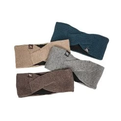 Back On Track Nora Wool Blend Twist Headband - Grey 7 Back On Track Nora Wool Blend Twist Headband - Grey -Horse Supplies Store 596872 800 800