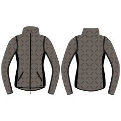 Horze Women's Shelly Padded Jacket - Morel Brown