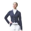 Ovation Women's Elegance Dressage Short Tail Coat - Navy -Horse Supplies Store 616132 800 800
