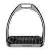 Herm Sprenger Fillis Stirrups - Anthracite/Black Pad -Horse Supplies Store 617028 800 800