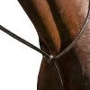 M. Toulouse Platinum Liza Fancy Stitched Raised Standing Martingale - Chocolate -Horse Supplies Store 631378 800 800