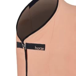 Horze Trixi Pony Fleece Cooler Blanket - Shrimp Pink -Horse Supplies Store 649201 800 800
