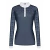 Fair Play Women's Aiko Long Sleeve Competition Shirt - Steel Blue